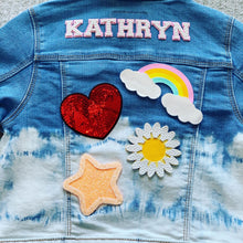 Load image into Gallery viewer, Custom Denim Jacket: 4 patches