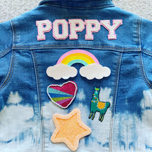 Load image into Gallery viewer, Custom Denim Jacket: 4 patches
