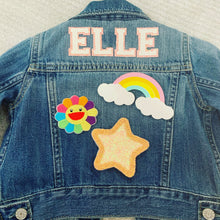 Load image into Gallery viewer, Custom Denim Jacket: 4 patches
